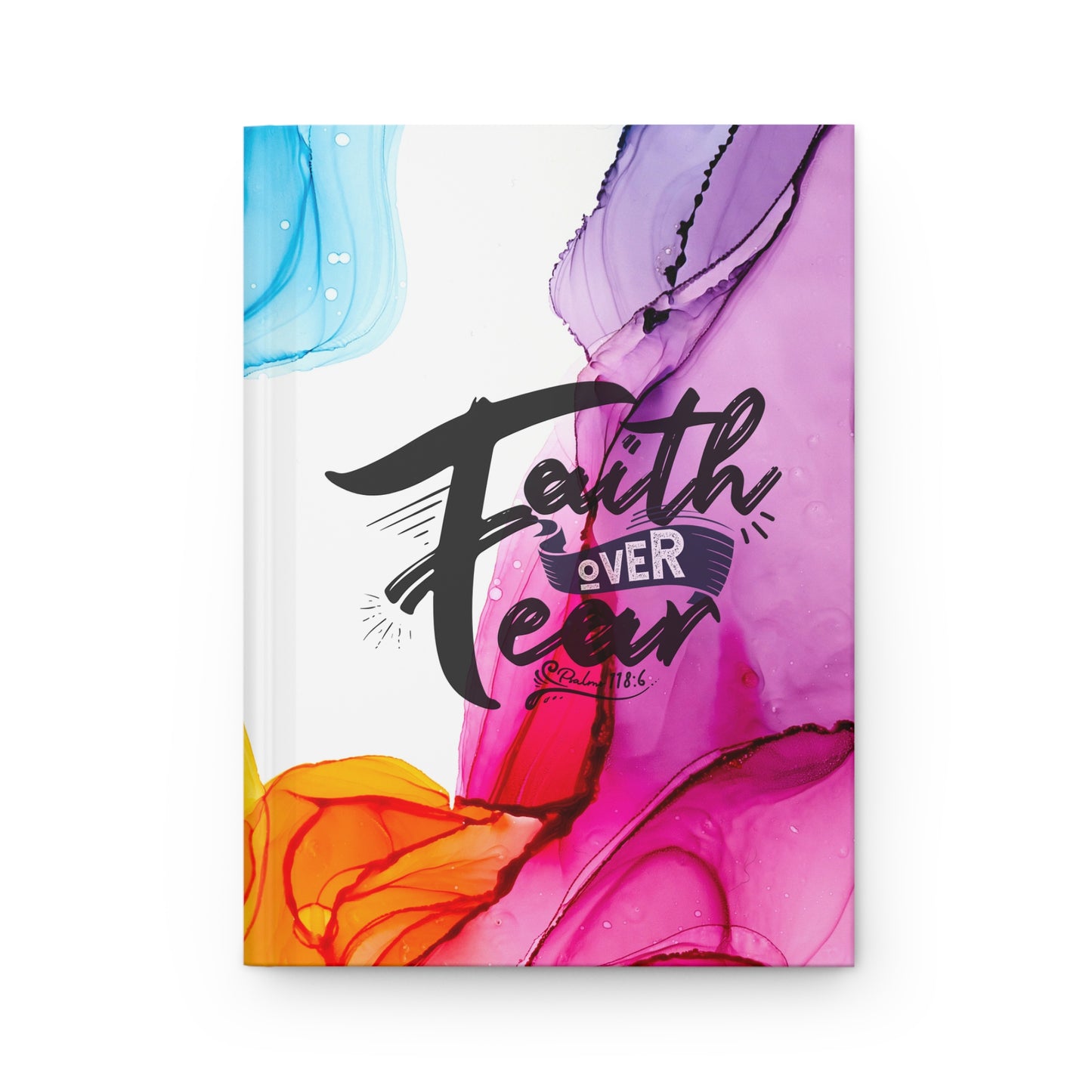 Faith over Fear Hardcover Journal Matte