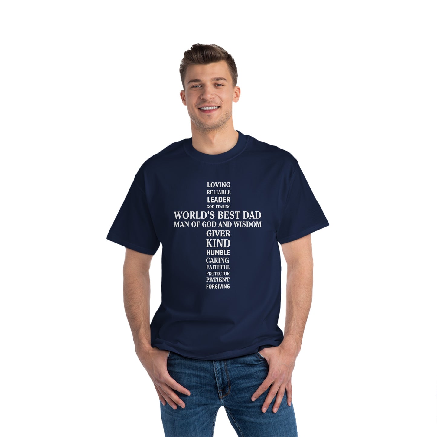 World's Best Dad Cross Short-Sleeve T-Shirt