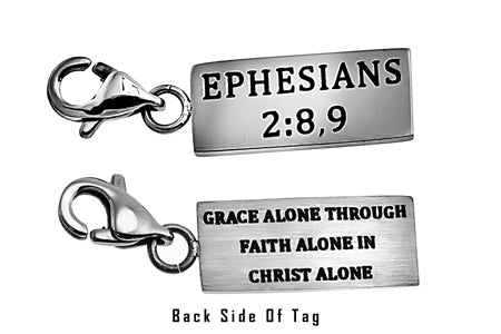 Women's Silver Hang Charm Necklace