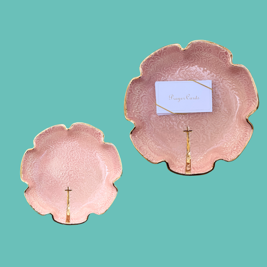 The Handmade Goldie Prayer Bowl