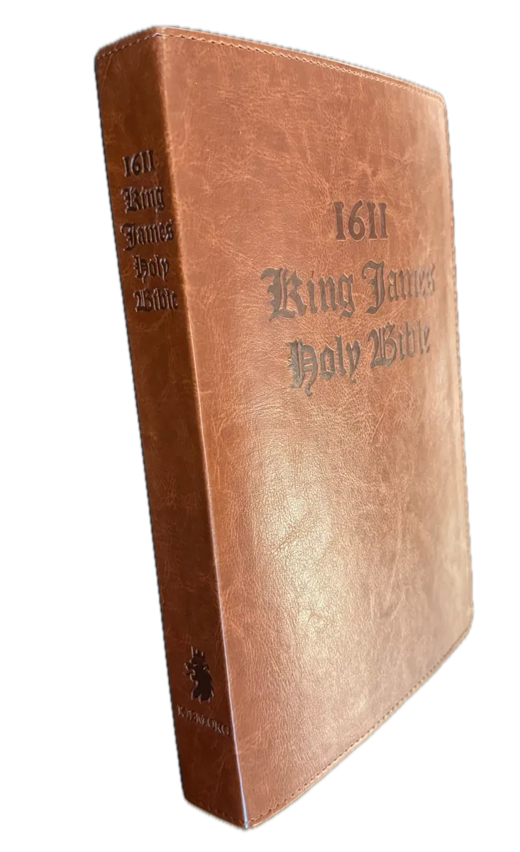 1611 King James Bible - Brown
