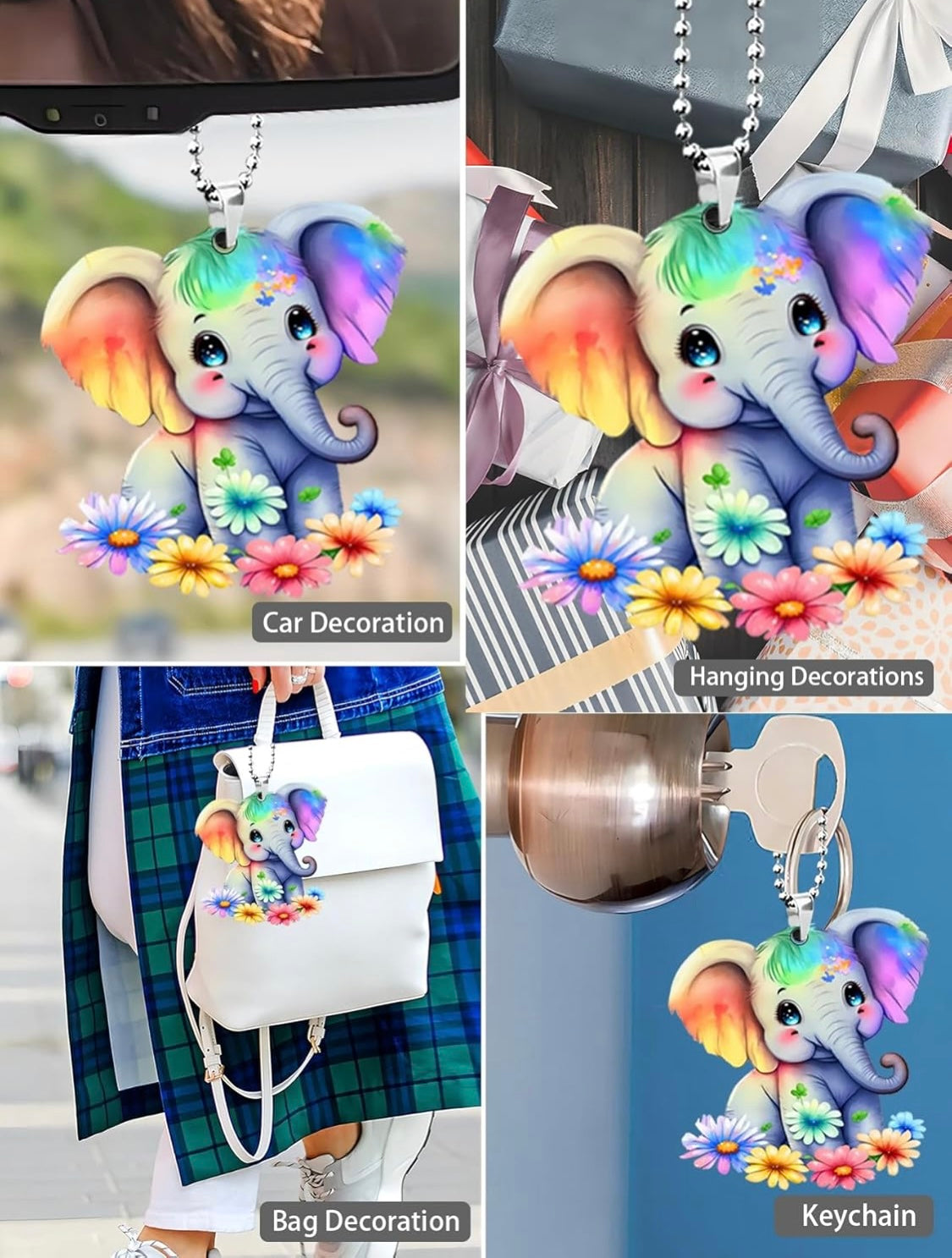 Elephant Decorative Pendant