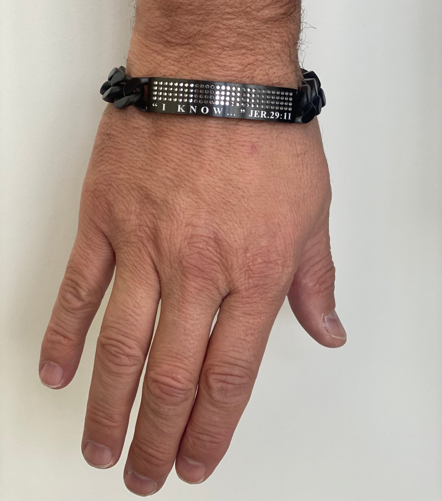 Men's Black Sport Bracelet