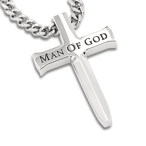 Men's Sword Cross Necklace