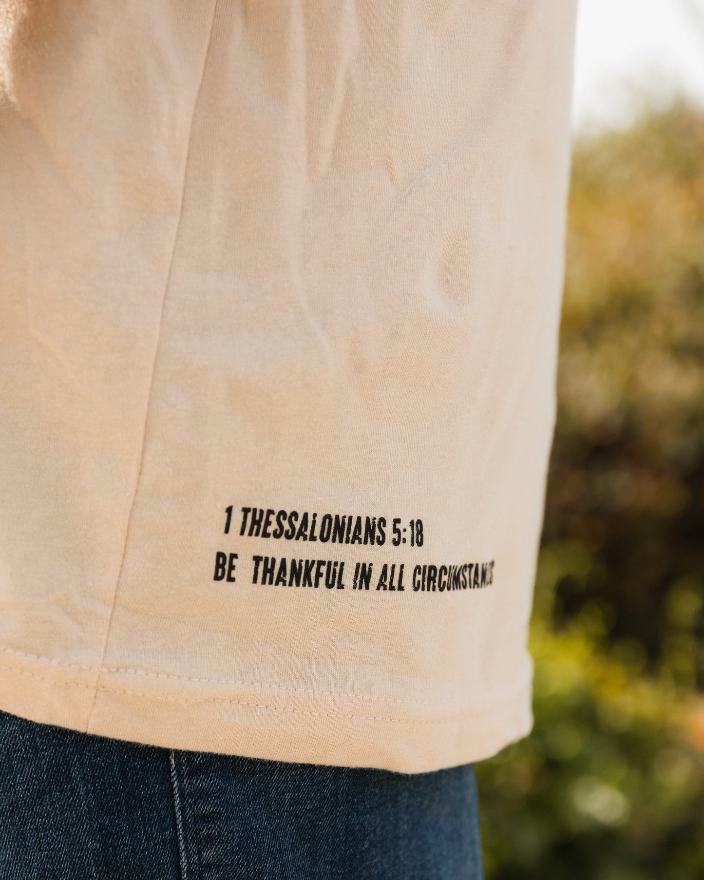 Gratitude Unisex Sand Tee