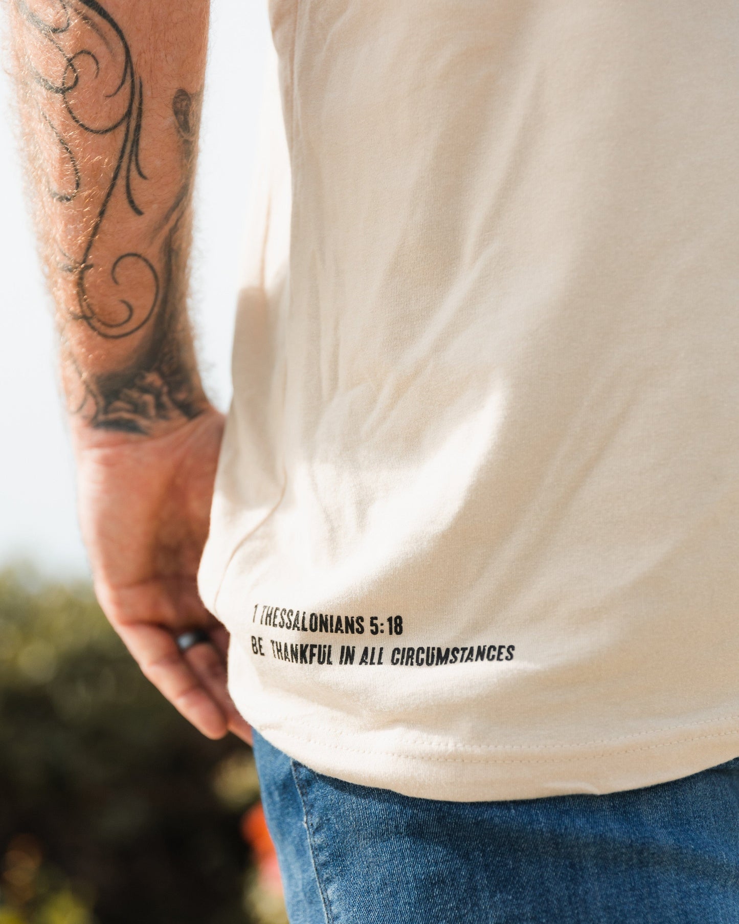 Gratitude Unisex Sand Tee