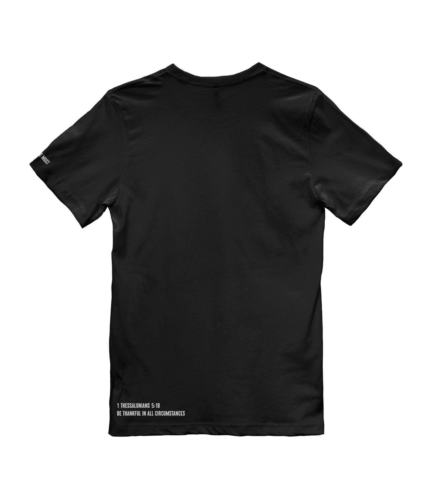 Gratitude Unisex Black Tee