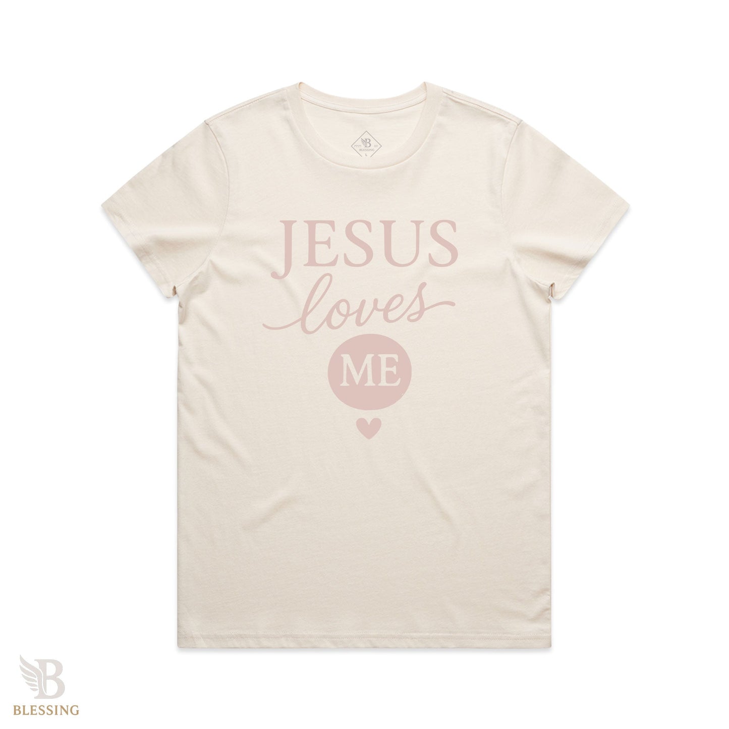 Jesus Loves me Tee for Women