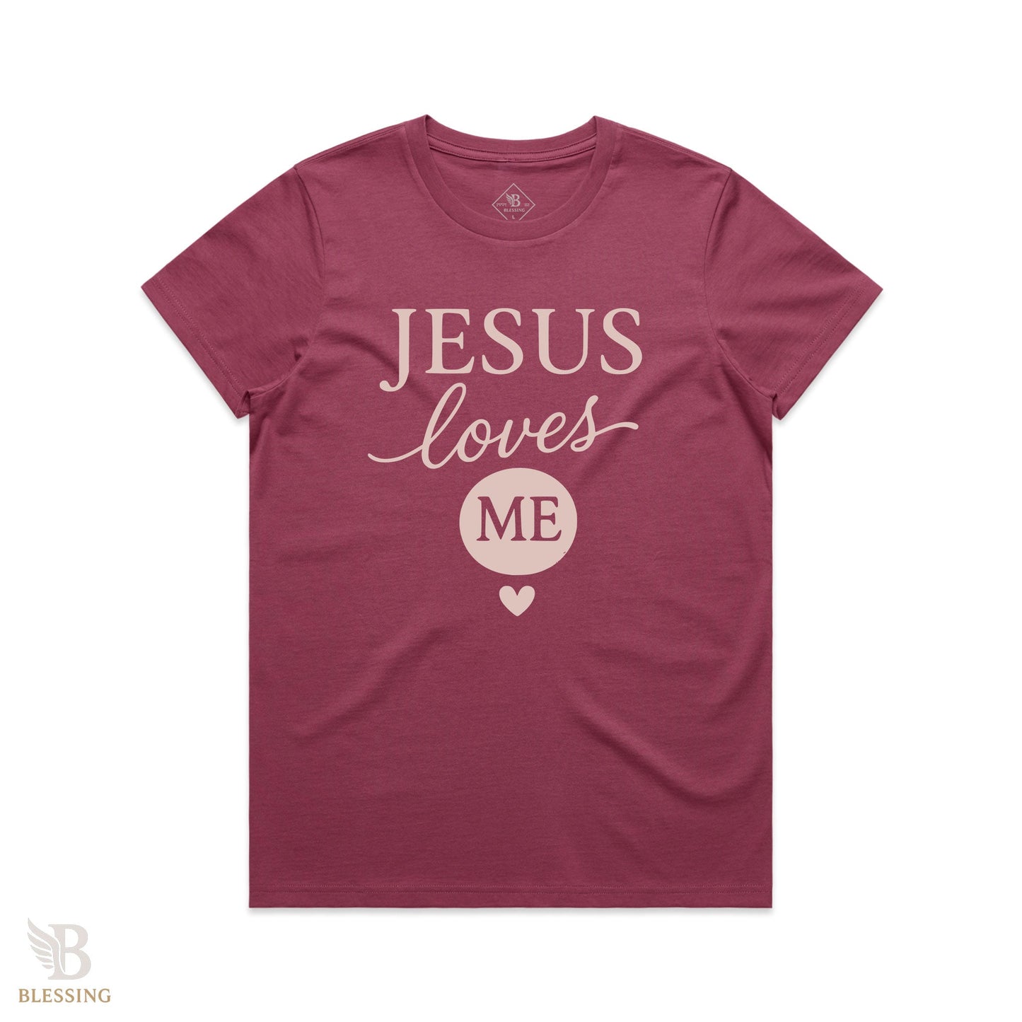 Jesus Loves me Tee for Women