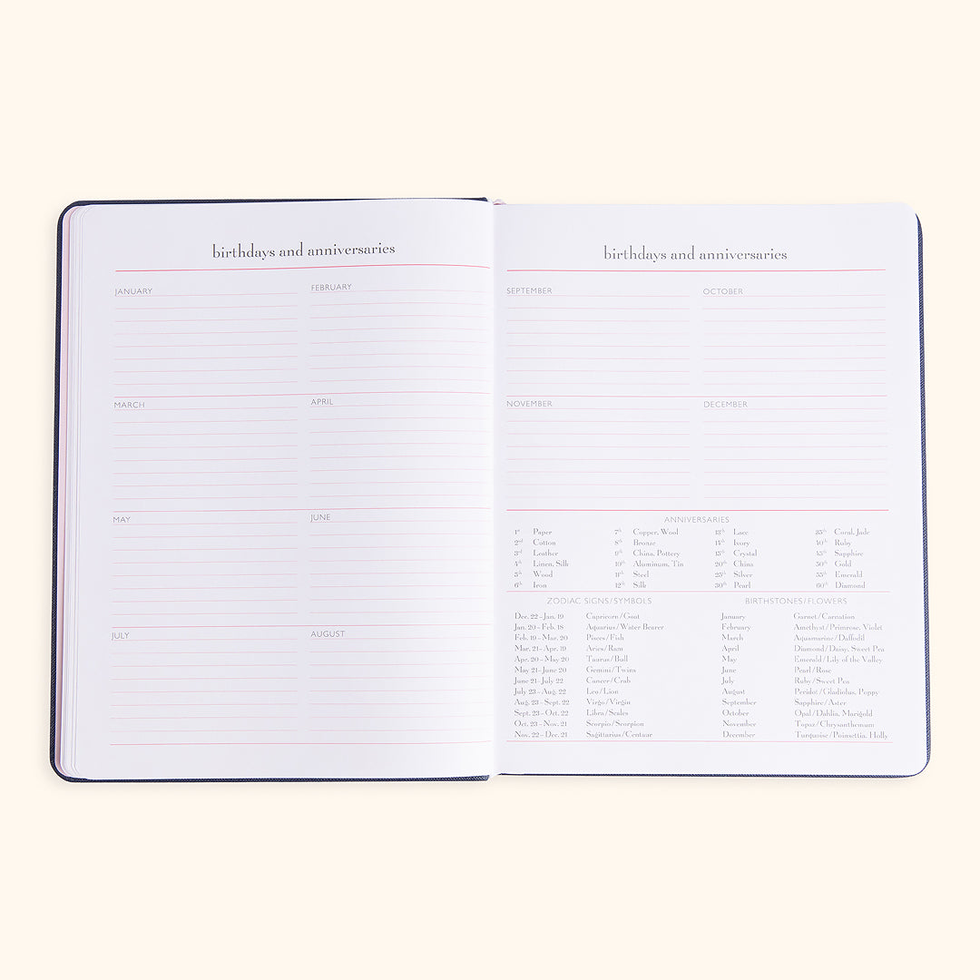 momAgenda Desktop 12-Month Planner 2026