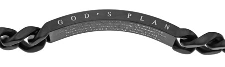 Men's Black Sport Bracelet