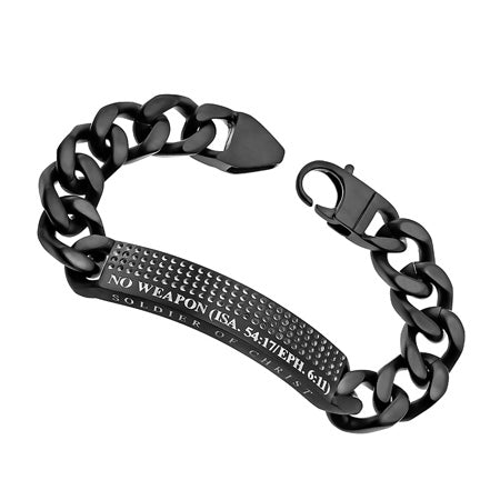 Men's Black Sport Bracelet