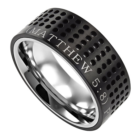 Men's Black Sports Ring