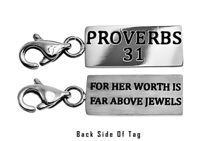 Women's Silver Hang Charm Necklace