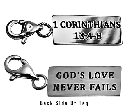 Women's Silver Hang Charm Necklace