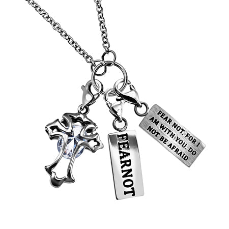 Women's Silver Hang Charm Necklace